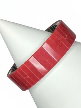 Vintage Chunky Natural Stone Stretch Bracelet